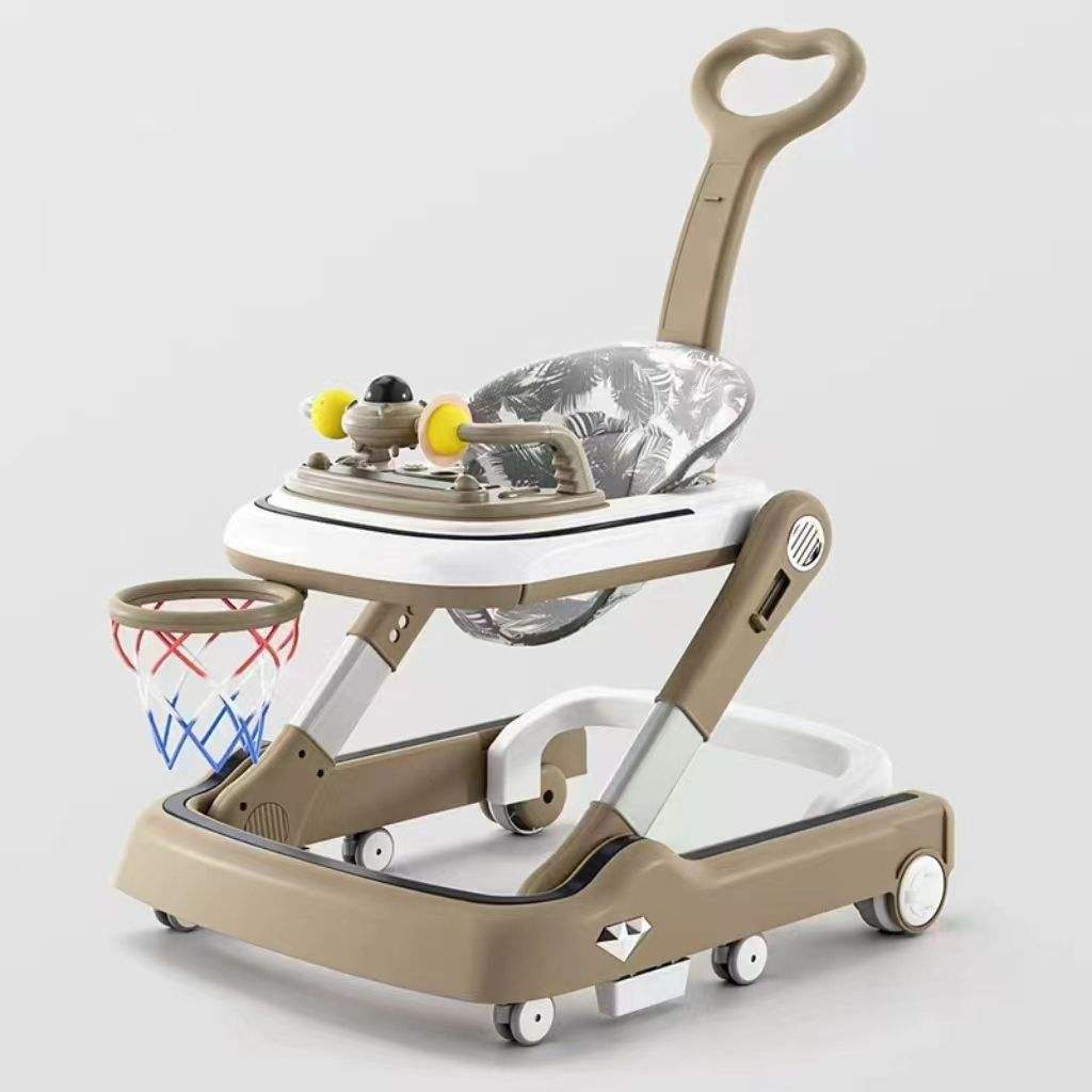 Multifunctional Music Baby Walker Plastic Sit-to-Stand Learning Toy for Kids Baby Standing Toys