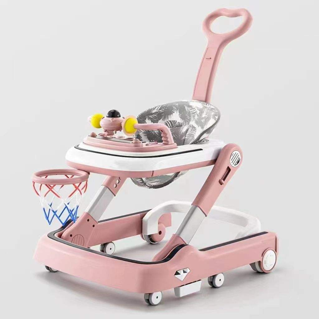 Multifunctional Music Baby Walker Plastic Sit-to-Stand Learning Toy for Kids Baby Standing Toys
