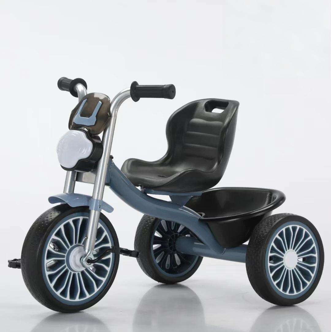 2025 New Model Unisex Foldable Pedal Ride-on 3-Wheel Kids Tricycle Toy for Children Aged 2-6 Years Factory Wholesale