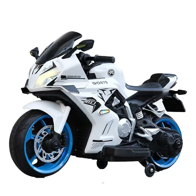 Electric Kids' Tricycle Motorcycle with Wheel-Powered Pedals, Hot Sale New Ride-On Toy