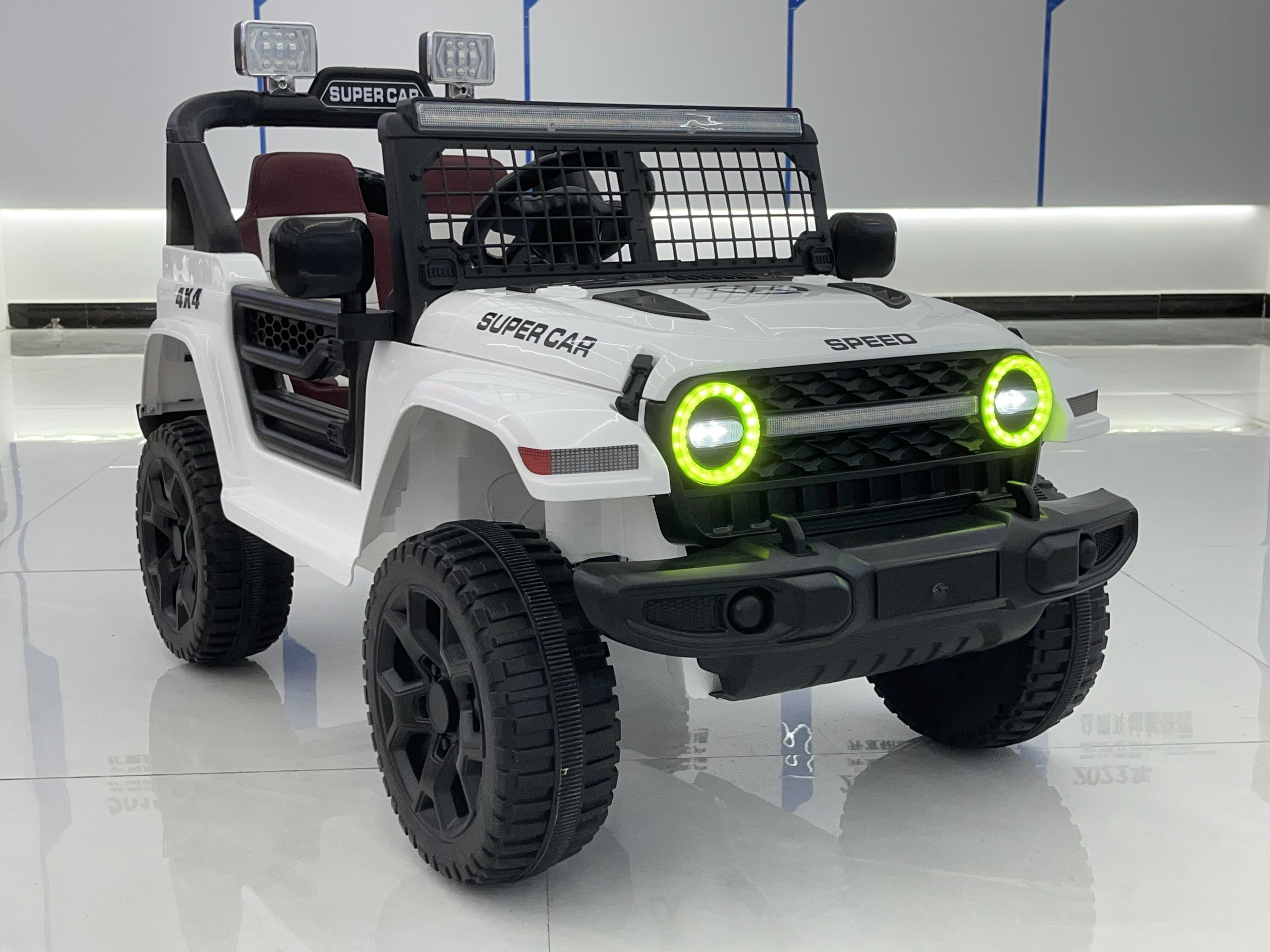 Children's Electric Toy Car Can Sit Adults High Quality Two-seats Children Off-road Ride on Car Remotely Controlled