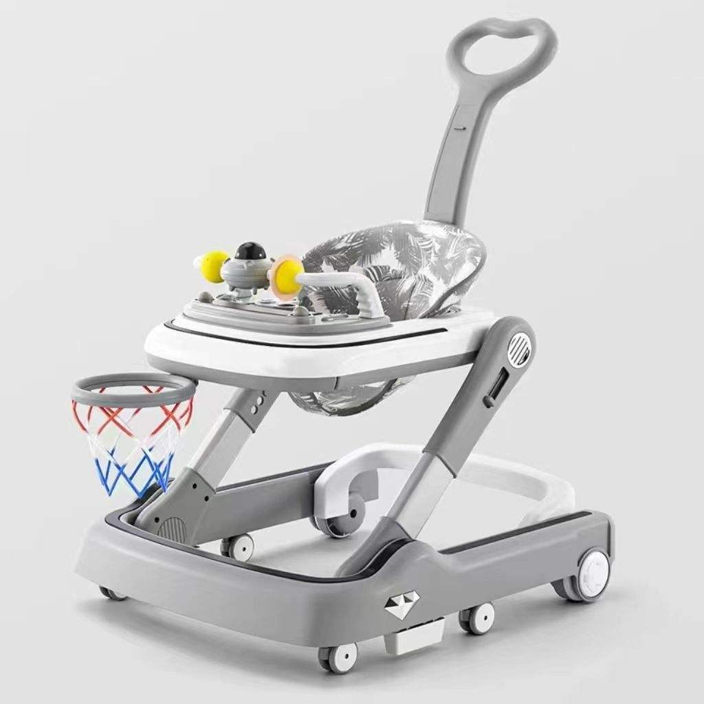 Multifunctional Music Baby Walker Plastic Sit-to-Stand Learning Toy for Kids Baby Standing Toys