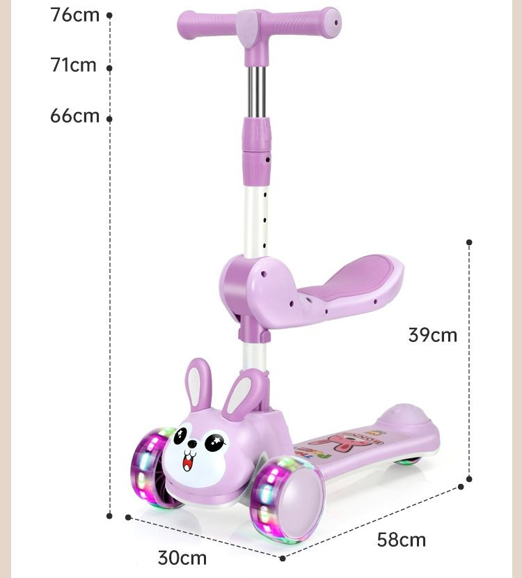 Best Seller Multifunctional Folding Kid Kick 3 Wheels Children Foot Scooter Foldable Baby Kid Scooters