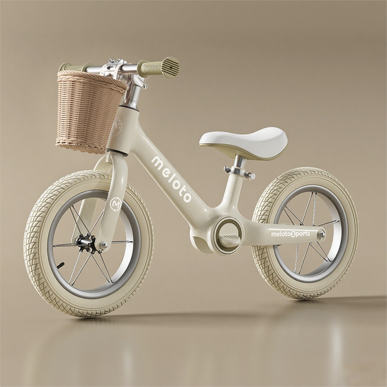 Hot Sale 12-Inch 3-in-1 Kids' Balance Bike Pedalless with Alloy Frame and Plastic Material for Children