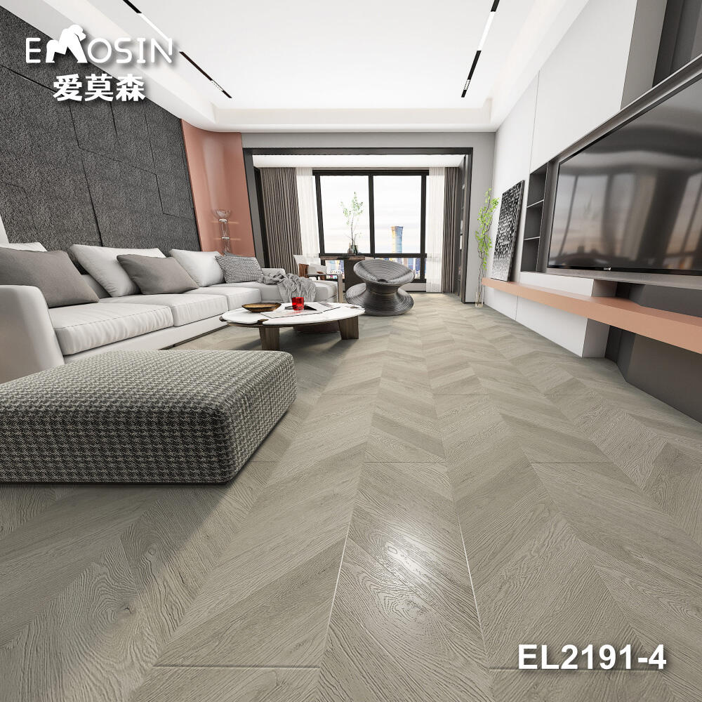 Fishbone parquet flooring