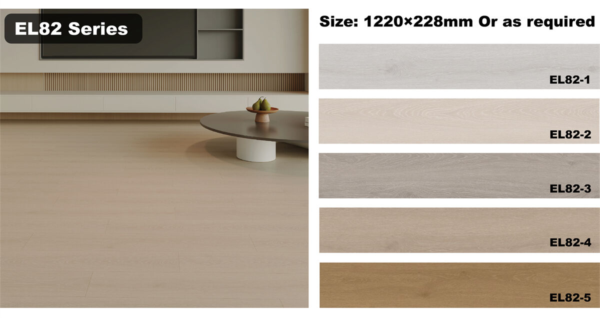 Waterproof laminate flooring details