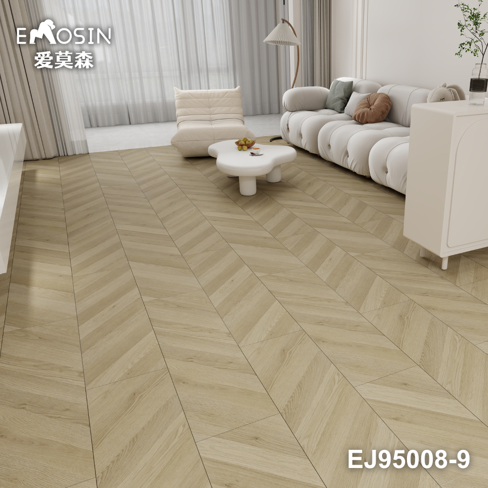 SPC flooring fishbone