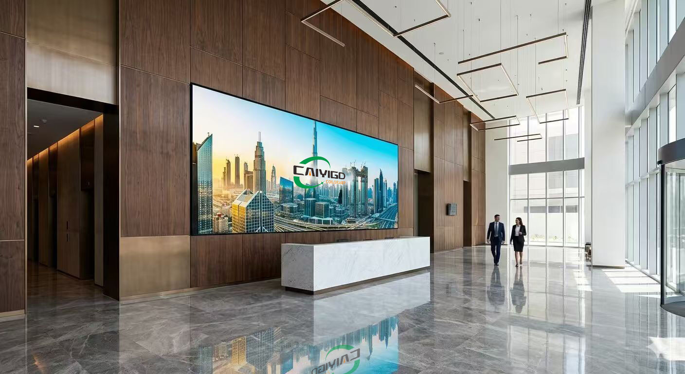主图Seamless P2 indoor LED video wall installation in a luxury corporate lobby.jpg