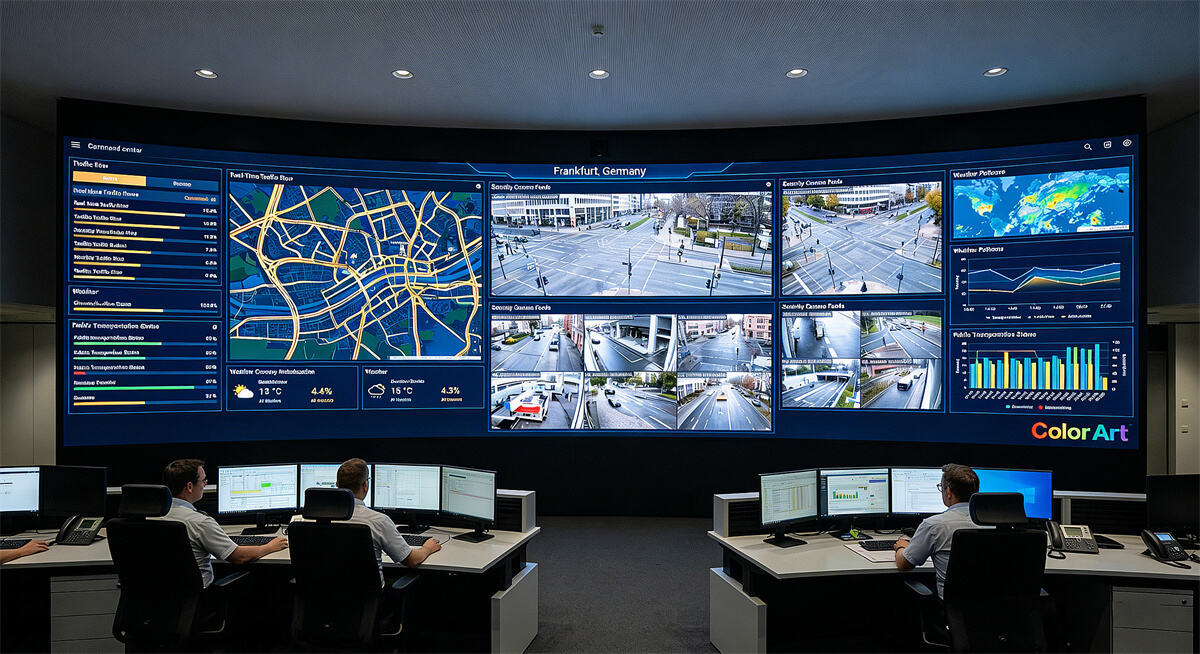 主图Mission-critical command center with Color Art P1.3 COB LED video wall.jpg