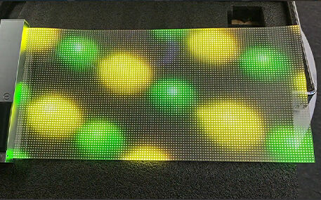 What is a transparent led film?