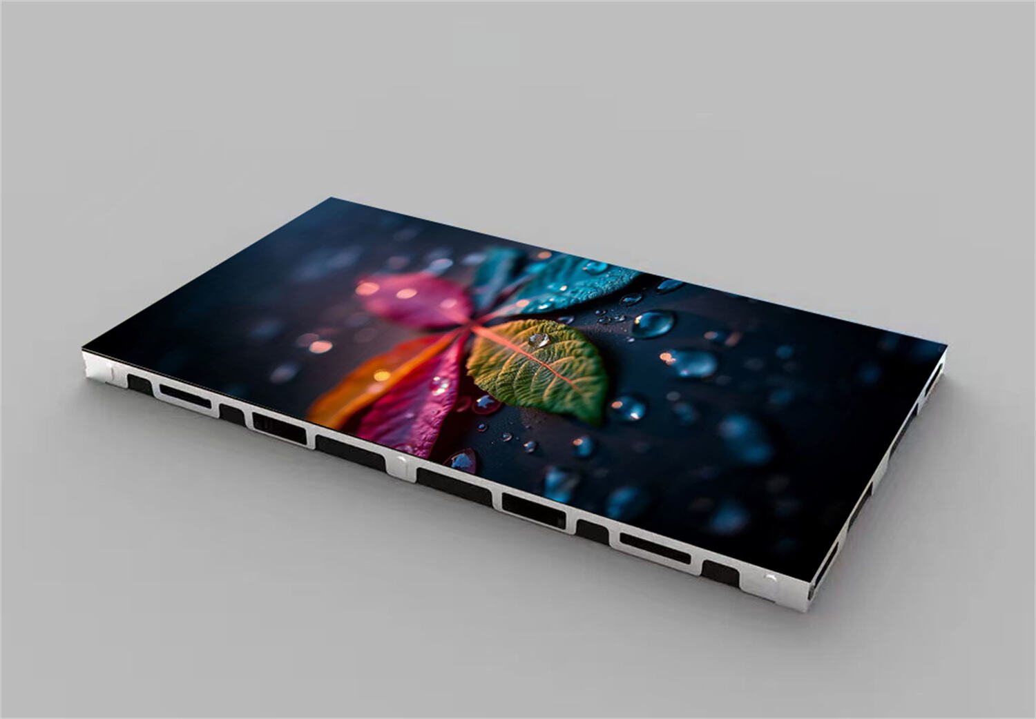P1.86 fine pitch LED display installation in a modern conference room