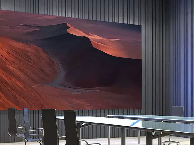 solució de pantalla LED d’alta qualitat de pas fi P1.86 de 15 m² per a sales de conferències corporatives