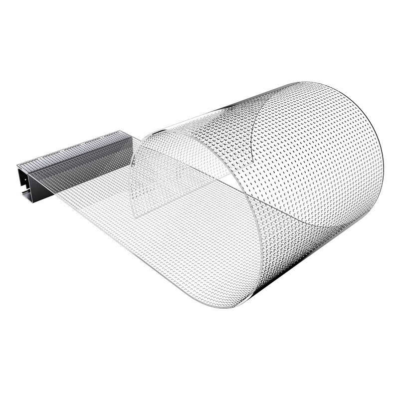 Transparentes LED-Display für Glaswand