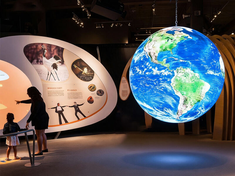 Sphere LED Display Advertising-360° Immersive LED Screen for Events