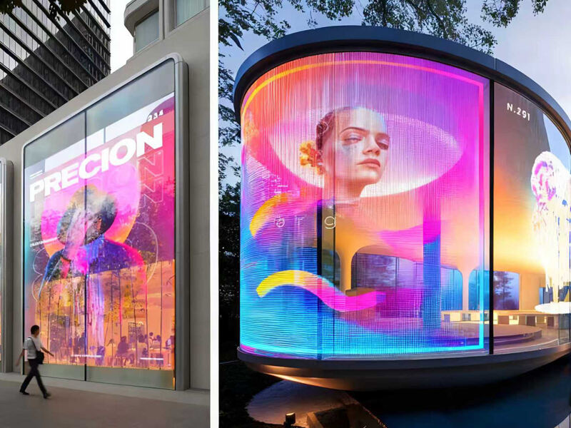 Transparent LED Screen for Shop Window – Elevate Your Retail Display
