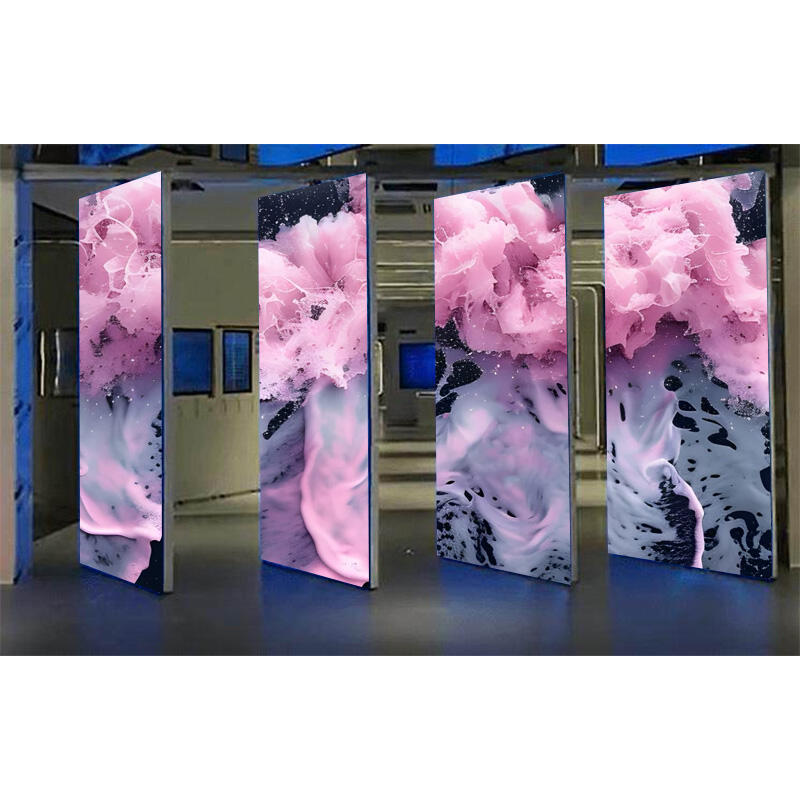Folding And Rotating Mechanical LED Screen