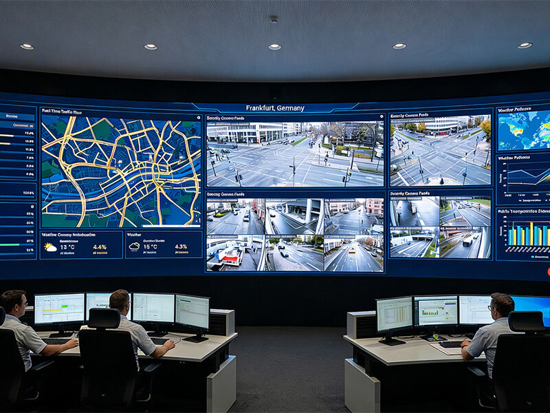 Transformació d'un centre de comandament crític amb tecnologia LED COB P1.3