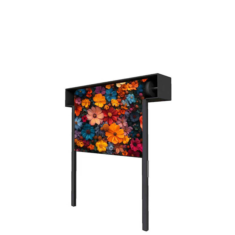Pantalla LED flexible enrollable para publicidad exterior