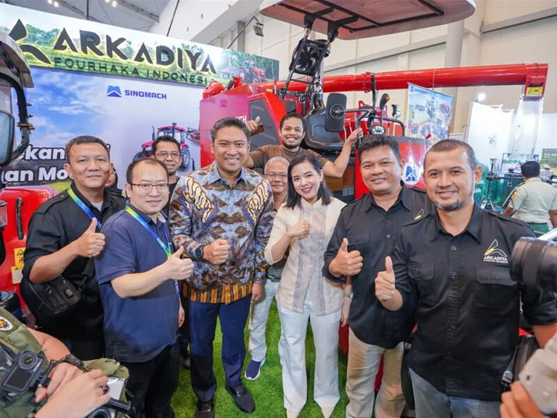 Participate in the INDOGRITECH agricultural machinery exhibition in Indonesia