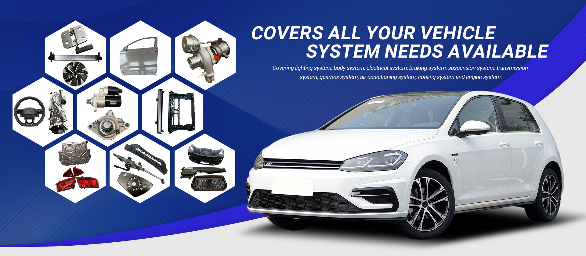 Auto Parts, Vehicle Chassis System, New Energy Vehicle Accessories Supplier - WGYAP