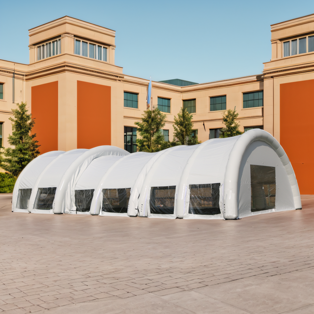 Fire Resistant PVC Tunnel Tent