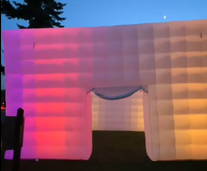 inflatable cube tent