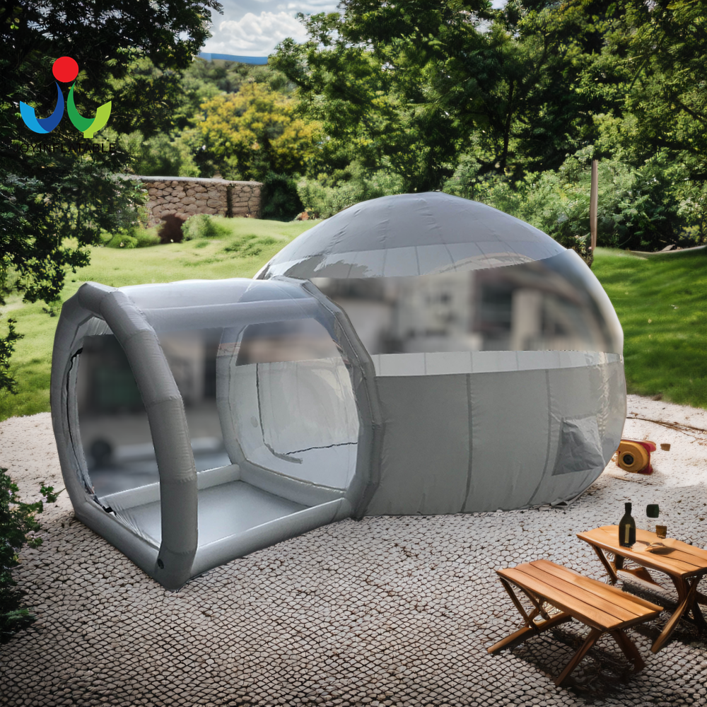 Outdoor Single Tunnel Inflatable Bubble Tent Camping