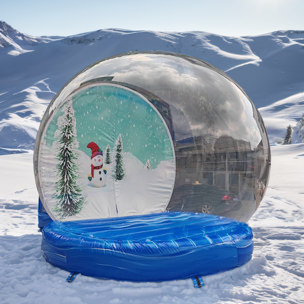 Inflatable Lawn Tent Snow Globe Bubble with LED lights for Sale