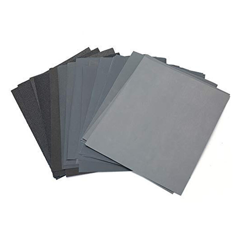 Riken quality electro coated silicon carbide abrasive waterproof sanding paper for auto