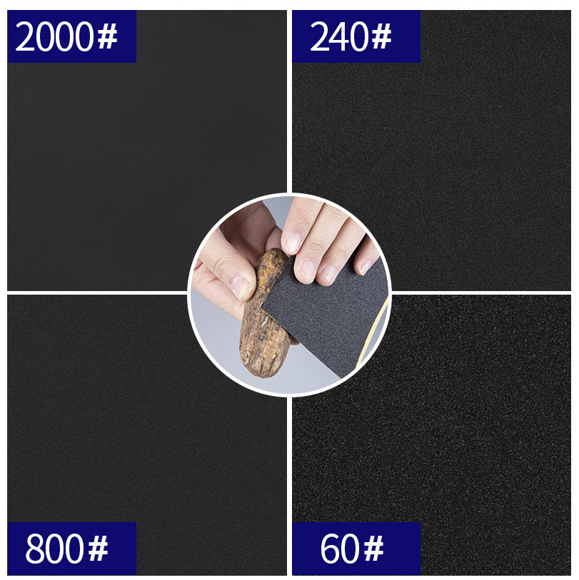 silicon carbide waterproof abrasive paper sand paper details