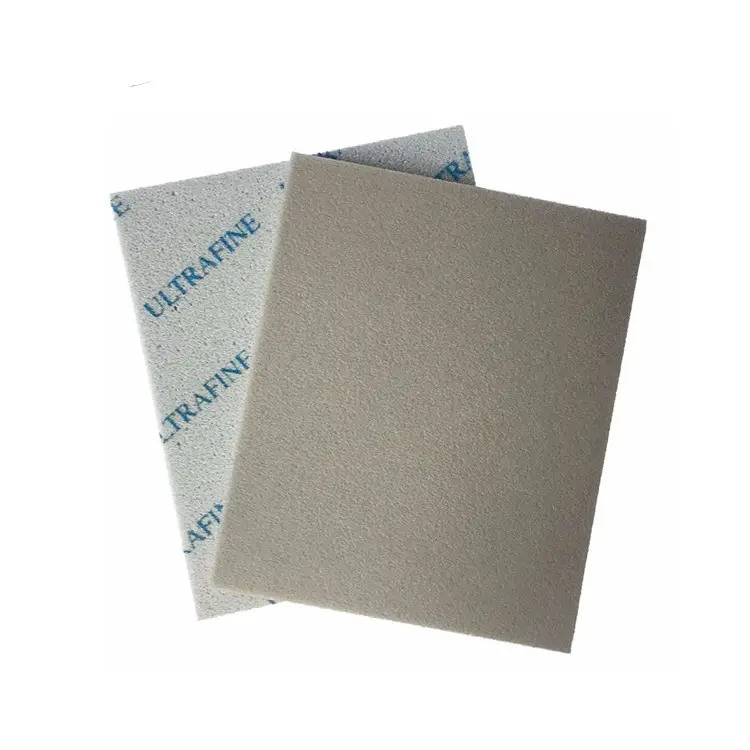 Factory Dust Free Metal Shell Edge Grinding Dry Sponge Abrasives Silicon Sanding Sponge Foam Pad Emery Paper