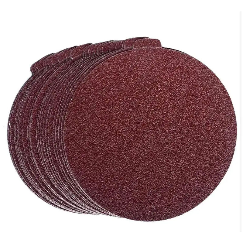 9-Inch PSA Aluminum Oxide Adhesive Sanding Disc 5 pcs of each grits 6080100120180240