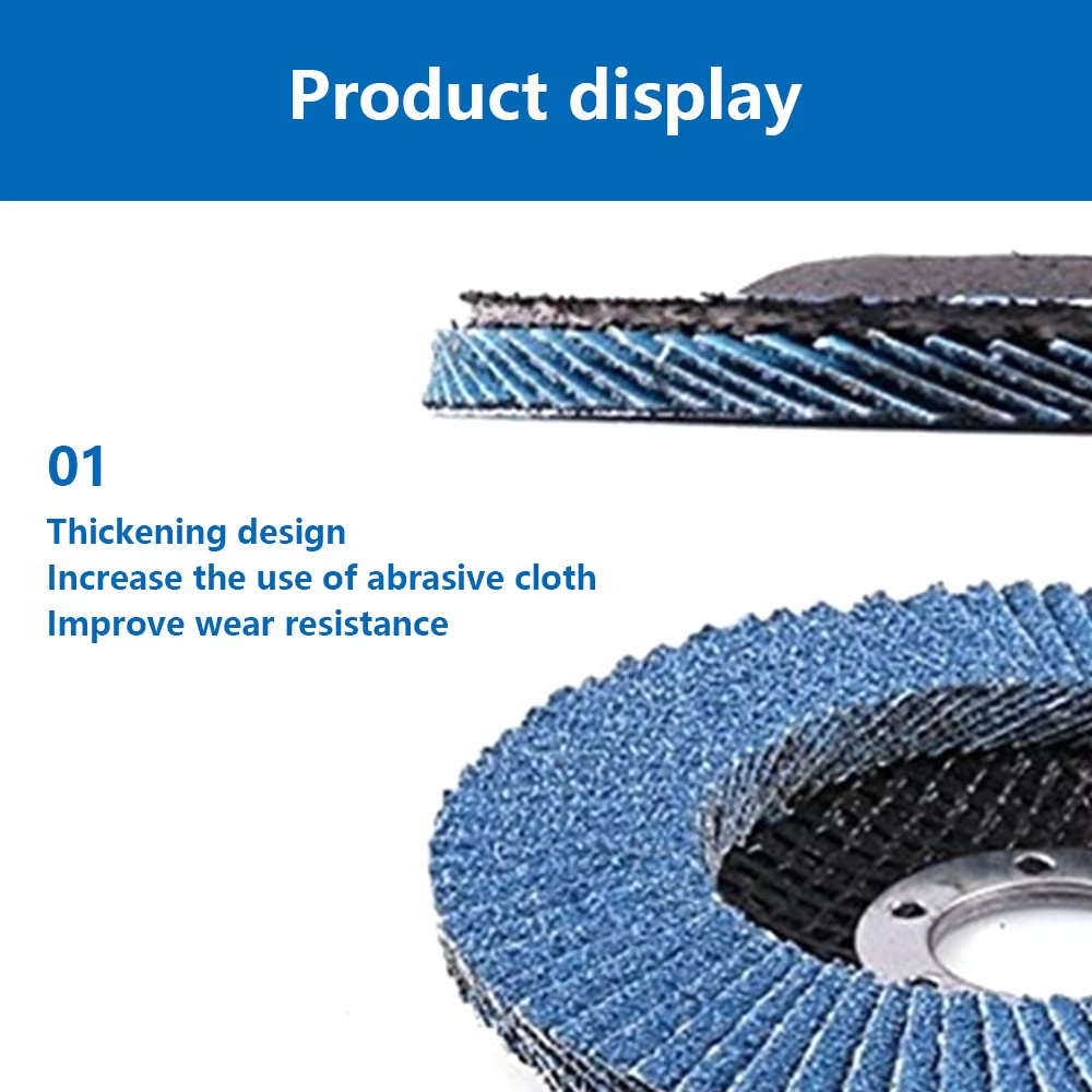 T27 zirconia aluminum oxide abrasive flap disc for stainless steel flap disk supplier