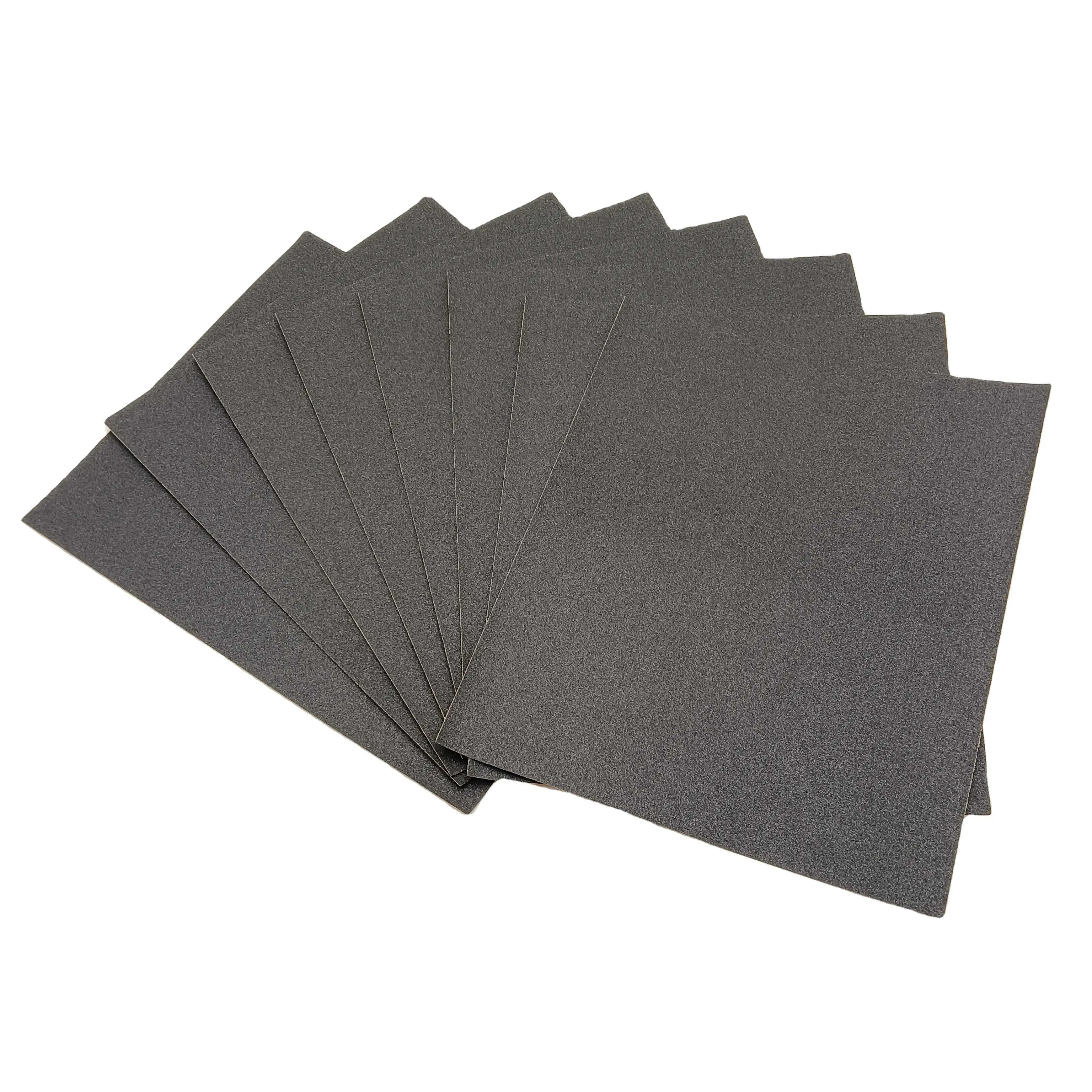 Pangea Customize Various Grit Latex Paper Backing Wet and Dry Aluminum Oxide Silicon Carbide Abrasive Sand Paper for Polishing