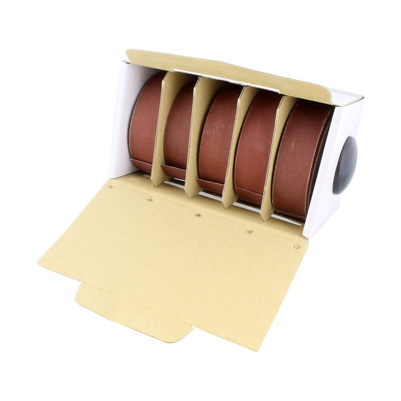 GXK51 150, 240, 320, 400, 600 Grit Aluminum Oxide abrasive cloth rolls manufacture