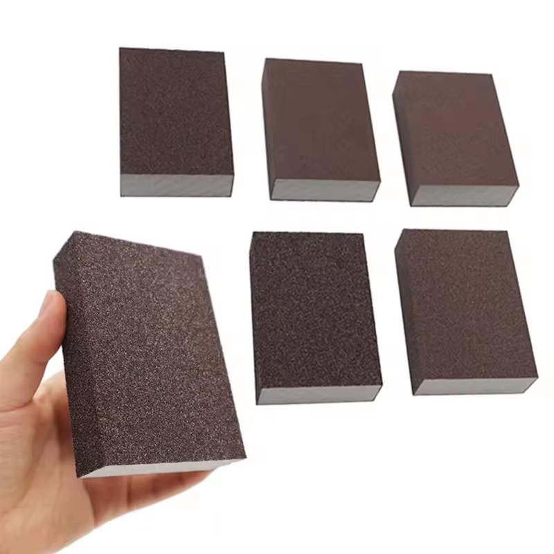 High Quality Abrasive Sponge Sanding Grinding Blocks Polishing Aluminum Oxide Abrasive Sanding Block