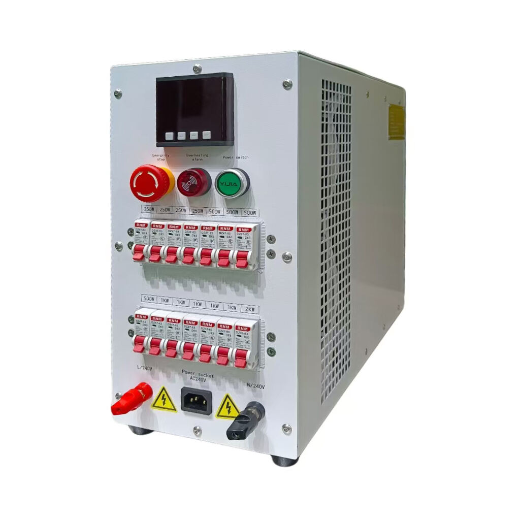 For generator testing AC240V Power adjustable 10KW resistive load portable load bank