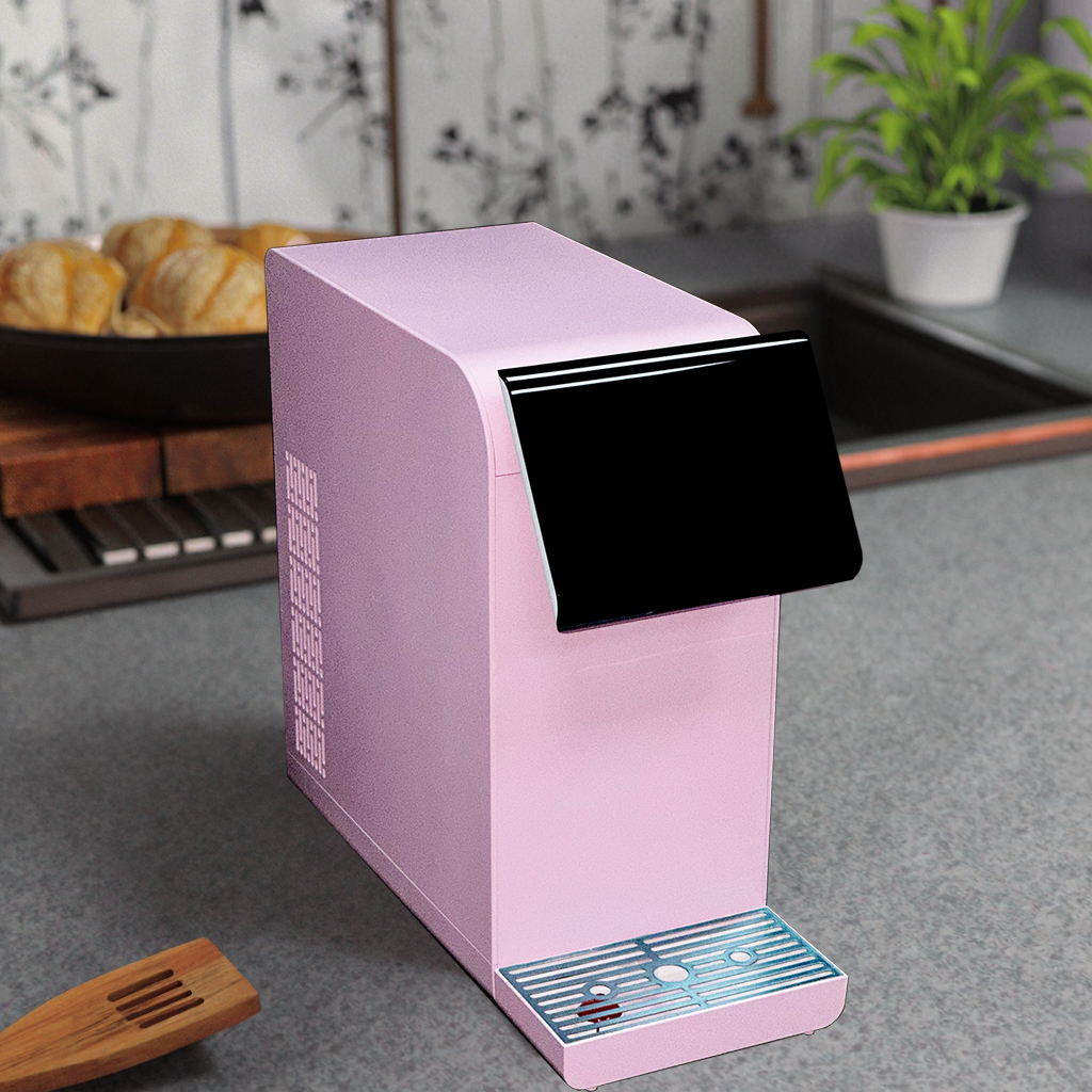 Arbeitsflächen-RO-Wasserfilterspender mit Instant-Hot-Reverse-Osmose-System, Desktop-Montage, Plastik, für den Hausgebrauch