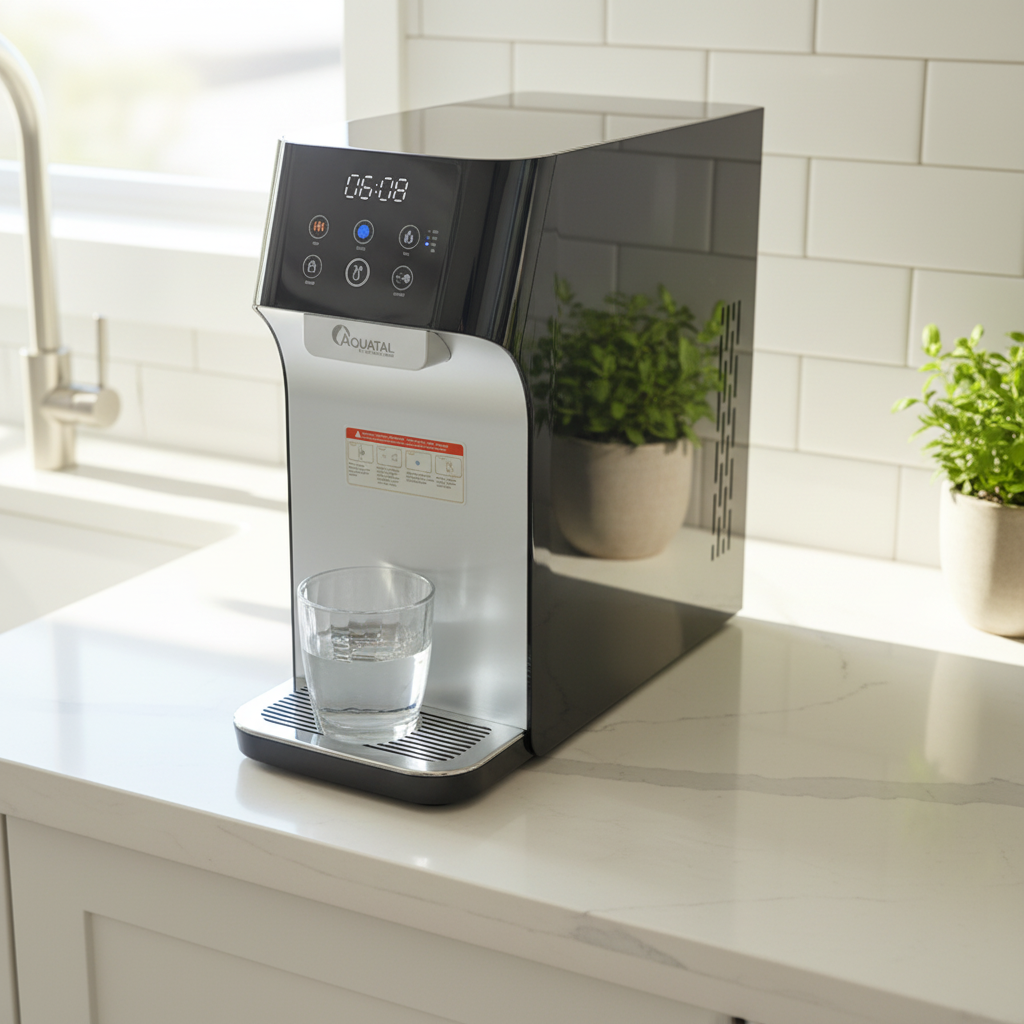 Dispenser Air Pendingin Langsung Dekstop dengan Sistem Penyaring UF