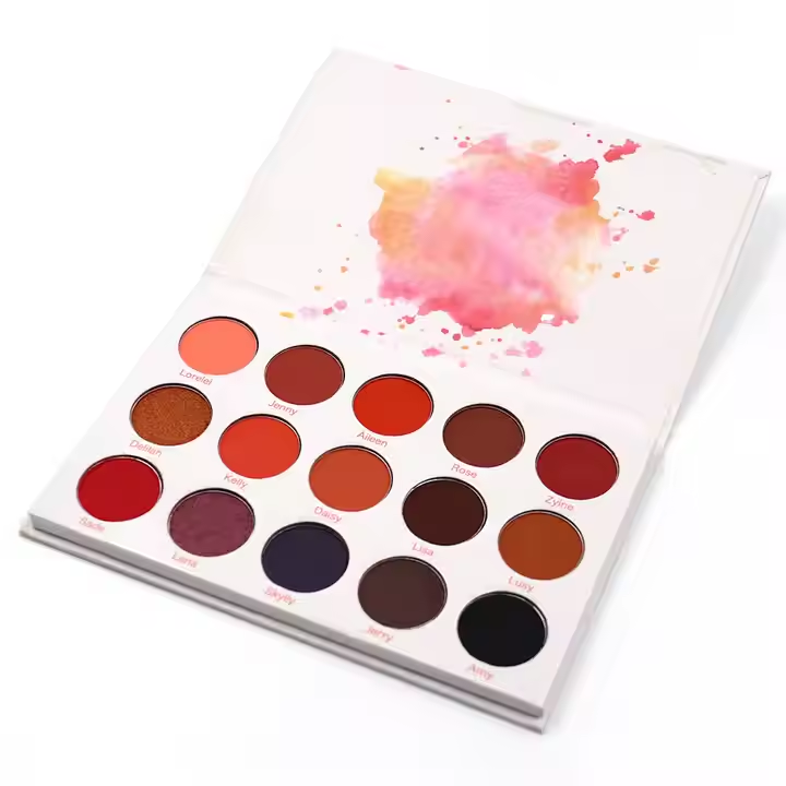 Custom Logo NUDE 15-Color Eyeshadow Palette: New Style, Eye Makeup Essential