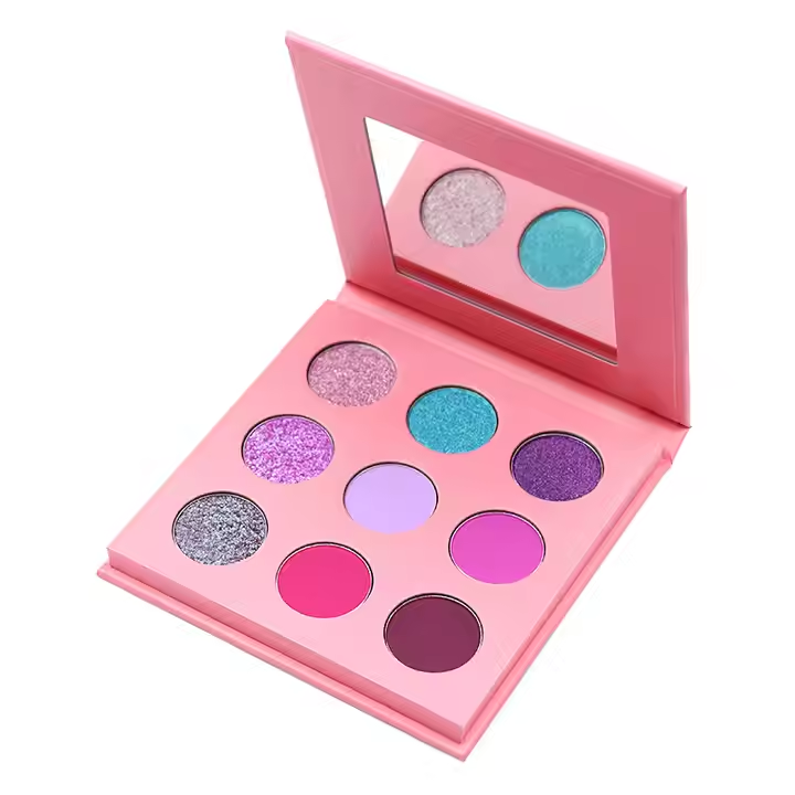 Waterproof Pigmented Matte Glitter Eyeshadow Palette for All Skin