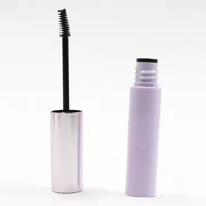 New Vegan Waterproof Eyelash Fibre Mascara with Purple Tube & Private Label