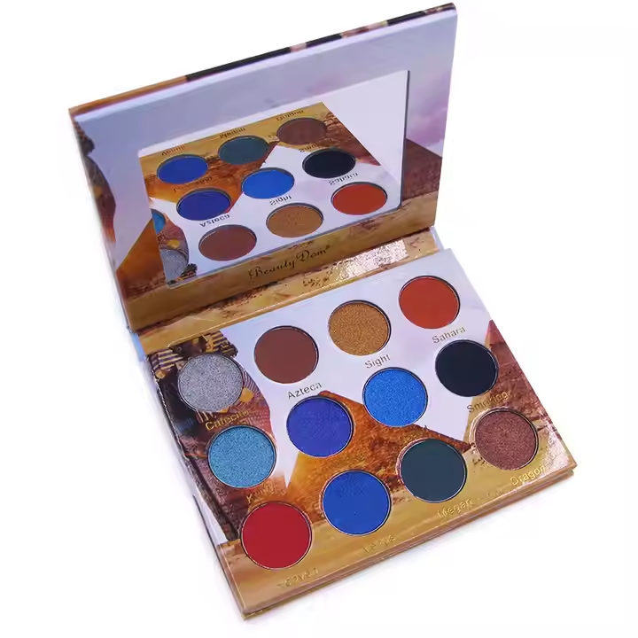 Cruelty-Free Vegan Eyeshadow Palette with High Pigmentation - OEM Customization Available