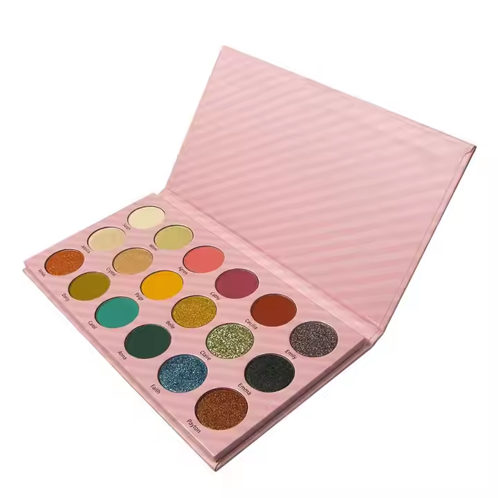 Private Label Glitter Eyeshadow Palette Wholesale