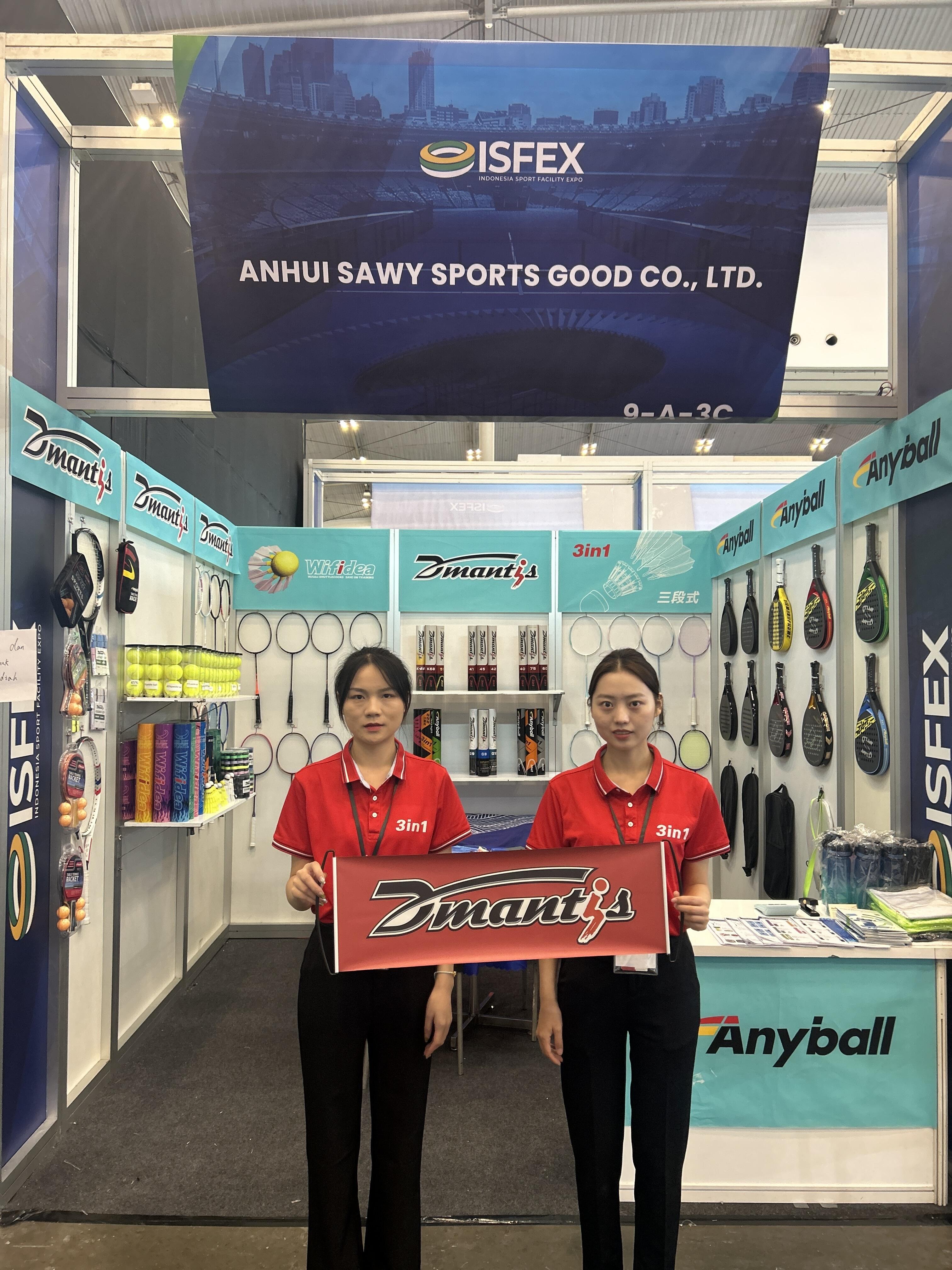 SFEX Indonesia: Dmantis Sports Shines on the Global Sports Goods Stage 