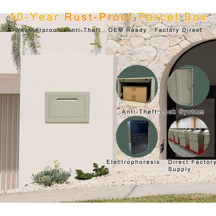 Proyecto Residencial Australiano: Buzones de Paquetes de Seguridad Personalizados Integrados