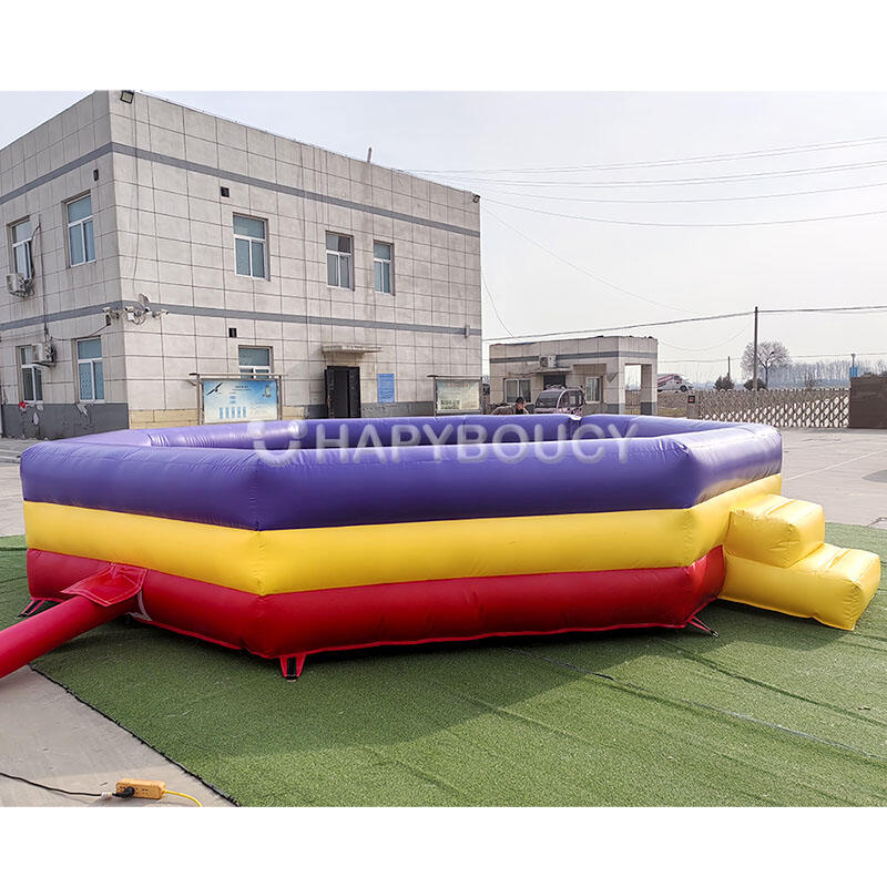 Outdoor Inflatable Interactive Game Meltdown Sport Game Bouncy Mat ...