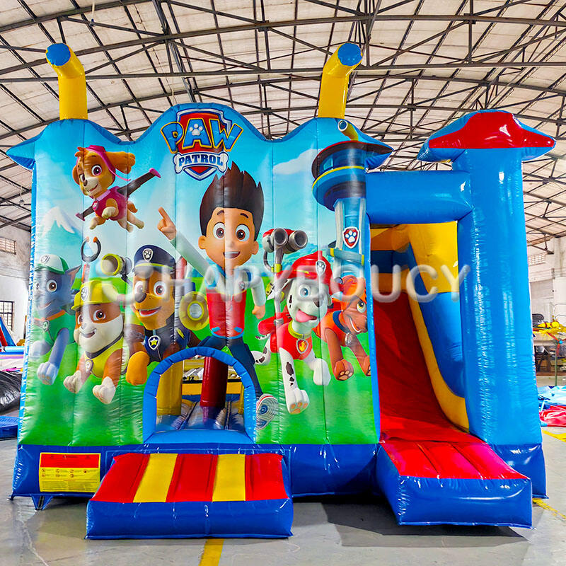 Paw Dog Bouncy Castle Inflatable Games Inflatable Amusement Paw Patrol Bounce House for Sale