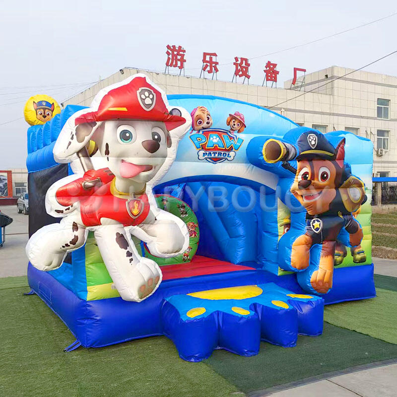 Party Supplies Commercial Inflatable Bouncy Castles Paw Patrol Bounce House for Sale