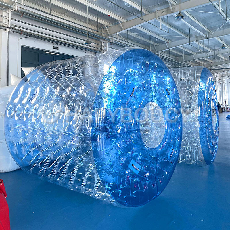 Inflatable Water Roller Pool Toys Hamster Wheel Floating Inflatable ...